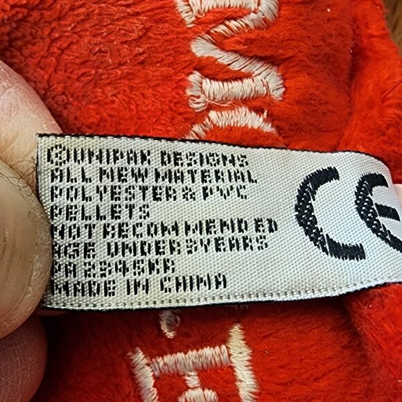 Unipak Red Baltimore Crab Stuffed Animal Toy - Picture 12 of 15